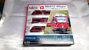 【N】KATO レーティッシュ鉄道 ABe8/12 アレグラ 3両セット 未使用・未開封 KATO 10-1273