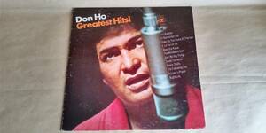 【中古LPレコード】 ドン・ホー　DON HO Greatest Hits 　グレイテスト・ヒッツ