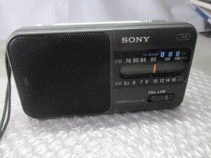 【■SONY FM AM ラジオ ICF-S60 2バンド　動作良好】★