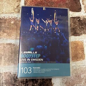 Step103　★レスミルズ★Lesmills★DVD★CD★中古品★BodyStep★ボディステップ103　★英語コレオノート★箱に傷有★汚れあり★再生確認済