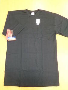 キャンバー　CAMBER 302-T TALL MODEL Pocket T-Shirts 8OZ Max Weight　BLACK　Mサイズ