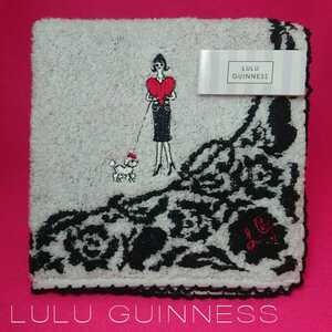 【未使用新品】　LULU　GUINNESS　ルルギネス　タオル　ハンカチ　16　8483