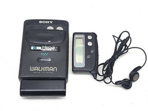 ★ R61119　SONY ソニー　WALKMAN ウォークマン　ワイヤレス　カセットプレーヤー　WM-WX808　リモコン MDR-EW808 付き ★