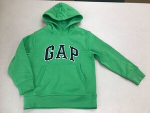 ■ＧＡＰ■新品■110■ギャップ■グリーン■ロゴ■パーカー■人気のGAPロゴ・デザイン■みどり■3-1　下松