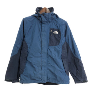 THE NORTH FACE ノースフェイス HYVENT マウンテンパーカー アウトドア ネイビー (メンズ M) 中古 古着 S6898