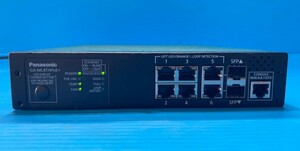 F737 ★Panasonic パナソニック Ethernet Switch with PoE GA-ML4THPoE+ PoE給電スイッチングハブ Model No. PN260494 