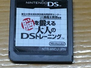 GN17-Y4 Nintendo ニンテンドーDS もっと脳を鍛える大人のDSトレーニング 動作確認〇