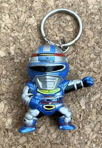 ◆宇宙刑事シリーズ メタルヒーロー 宇宙刑事シャイダー キーホルダー フィギュアキーホルダー 中古 1999 バンプレスト