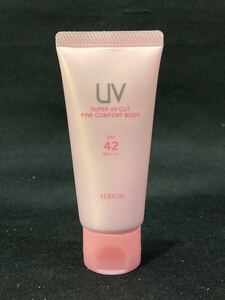 T4K286◆ ALBION アルビオン スーパーUVカットファインコンフォート ボディ日焼け止め用乳液 SPF42/PA+++ 60g