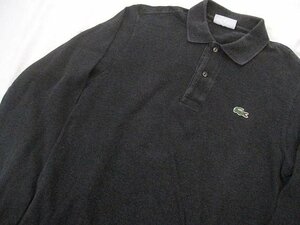 希少 ビンテージ フランス製ラコステLACOSTE 長袖ポロシャツ3　フレンチラコステ　フララコ/フレラコ　古着