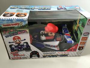 ♪MARIOKART マリオカート サーキットR/C マリオ 最高速度10km/ｈ 対象年令6才以上 動作品 中古 おもちゃ (NF240907) 252-235