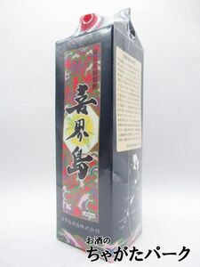 【ケース販売】 喜界島酒造 喜界島 黒糖焼酎 紙パック 25度 1800ml×6本セット