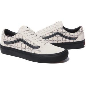 希少★新品本物【白★28.5】★Vans Old Skool Pro ロゴ バンズオールドスクール 正規店購入 シュプリーム 限定 入手困難 Supreme 20AW 箱付