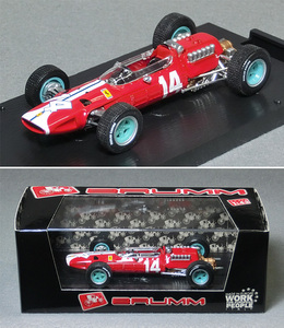 フェラーリ512（No.17/ペドロ・ロドリゲス）1965 Stati Uniti GP　*ブルム製　*1/43 スケール　*品番R321　　*02