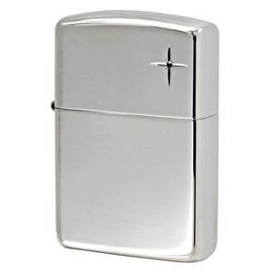 Zippo ジッポライター 純銀 スターリングシルバー 925 ブラック ダイヤモンド 天然石 BK DIA