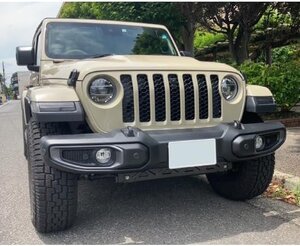 JEEP ジープ ラングラー JL用 USタイプ フロントバンパー（センサー穴付）