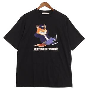 MAISON KITSUNE メゾンキツネ 　DRESSED FOX EASY ドレスドフォックスイージーTシャツ＊