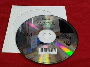 CDのみ　Canon キャノン インクジェット プリンター PIXUS MG3230 セットアップディスクのみです プリンタなどはありません 管理J314-CD012