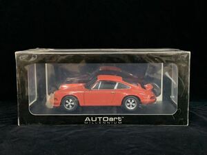 AUTOart　MILLENNIUM　Porsche 911 Carrera RS 2.7　ミニカー　未使用保管品　（O79Ir0403R0603131）