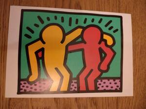 Keith Haring キースへリング ポストカード 絵葉書 絵はがき14 即決301円　まとめ買い歓迎2枚でも3枚でも 301円