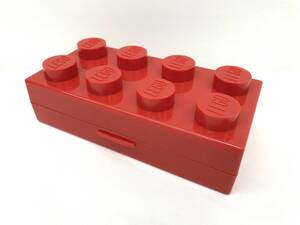 LEGO メガネケース 新品未使用品 眼鏡 サングラスケース 小物入れ レッド 赤 レゴ キッズ 可愛い 遊び心 色違いあり 長期保管品 (399