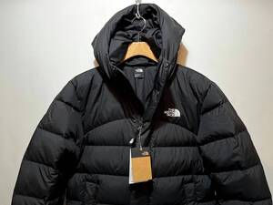 新品 正規品 USA限定 The North Face ノースフェイス US-XL 背中センターロゴ ダウンジャケット BALTIC DOWN DSA認証 BLACK