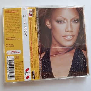 美品 洋楽CD 2001年 ローナ RHONA 日本盤 帯 ブックレットあり ボーナストラック収録 R&B ダンス＆ソウル 