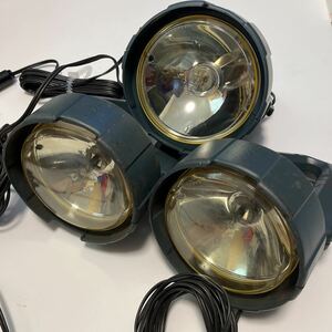 まとめ売り　車用　動作確認済　シュガー　ハンドビーム　パトライト　12V 55W 100000cd HLP-12型