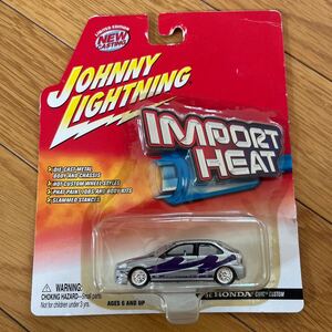 ジョニーライトニング Johnny Lightning インポートヒート Import Heat ホンダ HONDA EKシビック ハッチ スポコン USDM ワイルドスピード 1