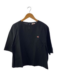 DANTON◆半袖カットソー/38/コットン/BLK/DT-B0121