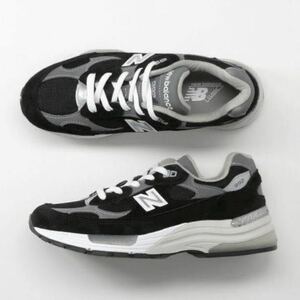 極美品 箱付き 26.5cm new balance m992 eb black 992 mr993 ea gr bk gl tb 990 v6 grey スニーカー 美品 26.5