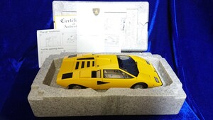 1/18 Lamborghini Countach LP400 Yellow Autoart オートアート 74646 ランボルギーニ カウンタック イエロー