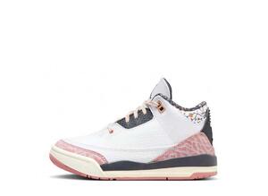 Nike PS Air Jordan 3 Retro "Vintage Floral" 20cm FQ9174-100