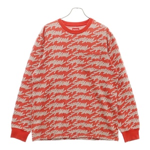 SUPREME シュプリーム 19SS Signature Script Logo サインスクリプトロゴ長袖Tシャツ カットソー