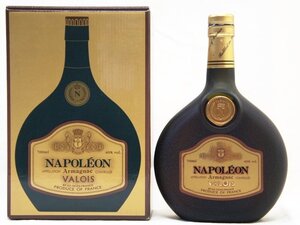 古酒・未開栓【VALOIS ヴァロア】NAPOLEON ナポレオン アルマニャック Armagnac ブランデー 700ml 1252g