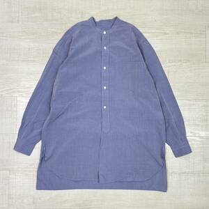 17ss 2017 定番 COMOLI コモリ バンドカラーシャツ バンドカラー シャツ BAND COLLAR SHIRTS MADE IN JAPAN 日本製 K01-02005 サイズ 1