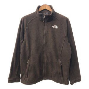 THE NORTH FACE ノースフェイス フリースジャケット アウトドア ブラウン (レディース XL) 中古 古着 Q2689