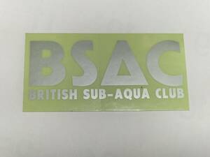 ステッカー スキューバダイビング BSAC BRITISH SUB-AQUA CLUB 未使用品