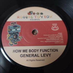 General Levy - How Me Body Function / Answerオケ！！ / G-Man - Otonano Omocha // Reggae Toy Box 7inch / AA2848