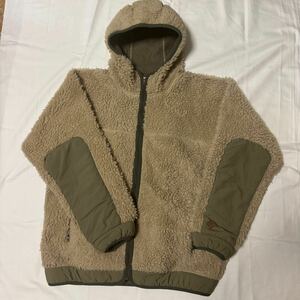 Mサイズ 極美品【2005・廃盤モデル】patagonia レトロ・リズム・フーディ Retro Rhythm Hoody RKH( レトロ カーキ )アメリカ製 MADE IN USA