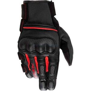 セール特価 alpinestars アルパインスターズ グローブ PHENOM LEATHER GLOVE カラー:BLACK BRIGHT RED(1303) サイズ:XL