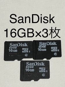 ▲送料込▲マイクロSDカード 週末クーポン土日月実質900円 sandisk サンディスク 16GB 3枚 (2GB/4GB/8GB/32GB/64GB/Panasonic/BUFFALO/東芝