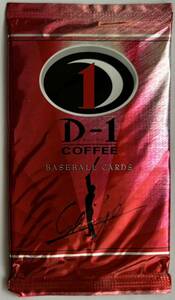 新庄剛志 SHINJO　D-1 COFFEE BASEBALL CARDS　5枚入り未開封パック　BBM 2006　北海道日本ハムファイターズ　阪神タイガース