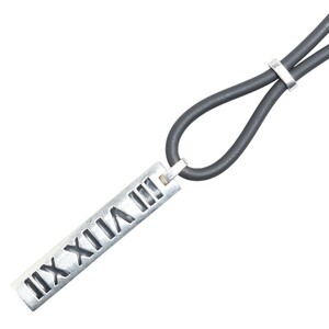 ティファニー アトラス チョーカー SV925 シルバー ラバー レディース TIFFANY&Co. 【中古】