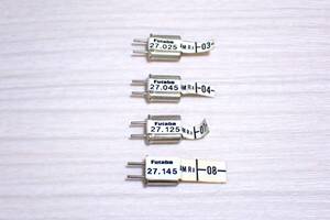 クリスタル フタバ AM27 RX 4個 まとめて④