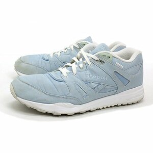 T■BEAMS別注【30cm】リーボック/ReebokベンチレーターVENTILATOR キャンバススニーカー■水色MENS