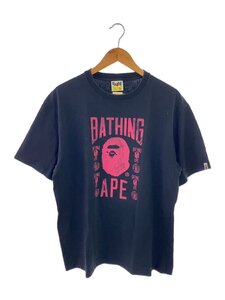 A BATHING APE◆Tシャツ/XXL/コットン/BLK