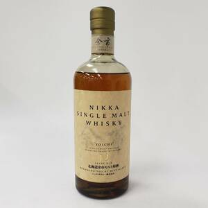 Ｍ29663(063)-629/MY28000【千葉県内のみ発送】酒 余市 NIKKA SINGLE MALT WHISKY 12年 ニッカウイスキー 北海道余市モルト原酒 43％ 750ml