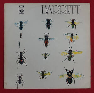 極美! UK Original 初回 HARVEST SHSP 4007 1st NO EMIレーベル BARRETT / Syd Barrett 最初の MAT: 1G/1G