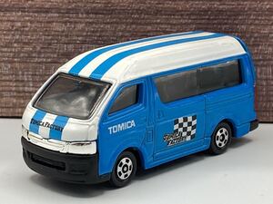 即決有★トミカ 組み立て トヨタ TOYOTA ハイエース 青★ミニカー